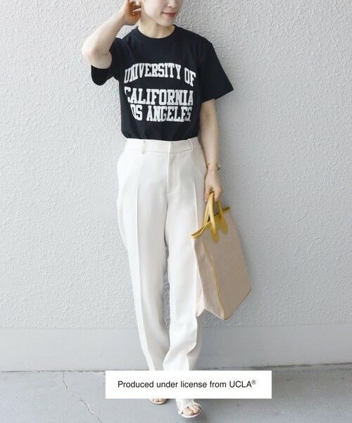 SHIPS for women / シップスウィメン カットソー | GOOD ROCK SPEED: COLLEGE ロゴ TEE | 詳細18