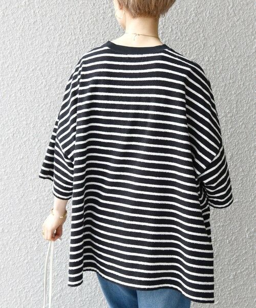 SHIPS for women / シップスウィメン カットソー | SHIPS any:〈ウォッシャブル〉ブークレ ビッグ TEE | 詳細5