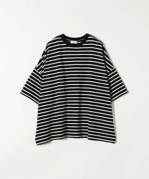 SHIPS for women / シップスウィメン カットソー | SHIPS any:〈ウォッシャブル〉ブークレ ビッグ TEE | 詳細1