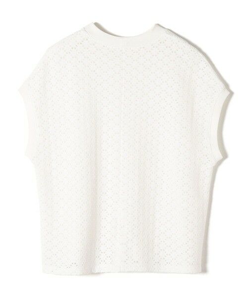 SHIPS / シップス カットソー | 《一部追加予約》【WEB限定】〈手洗い可能〉アイレット クルーネック プルオーバー | 詳細17