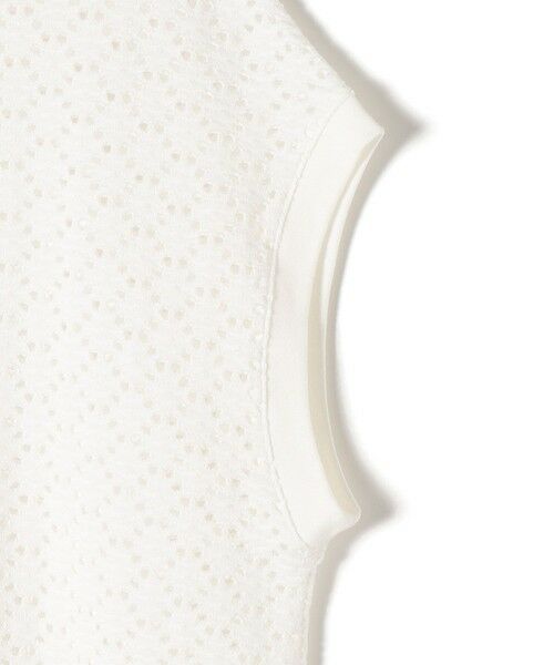 SHIPS / シップス カットソー | 《一部追加予約》【WEB限定】〈手洗い可能〉アイレット クルーネック プルオーバー | 詳細19