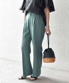 SHIPS / シップス その他パンツ | *〈手洗い可能〉リネンライクセンタープレスパンツ◇