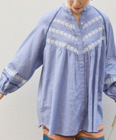 SHIPS / シップス シャツ・ブラウス | SHIPS any:〈ウォッシャブル〉エンブロイダリー パフ シャツ ブラウス