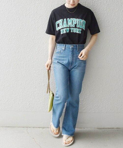 SHIPS for women / シップスウィメン カットソー | Champion: カラー ロゴ プリント TEE | 詳細13