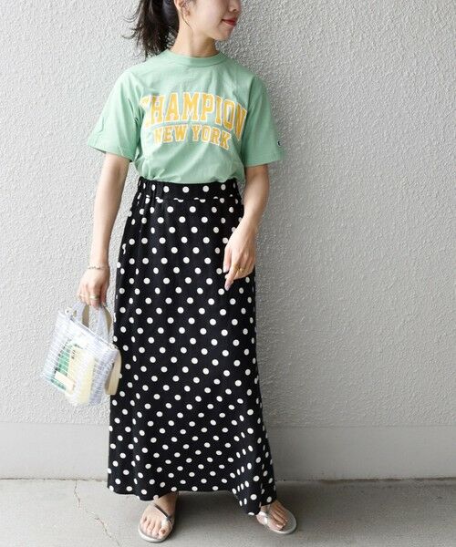 SHIPS for women / シップスウィメン カットソー | Champion: カラー ロゴ プリント TEE | 詳細26