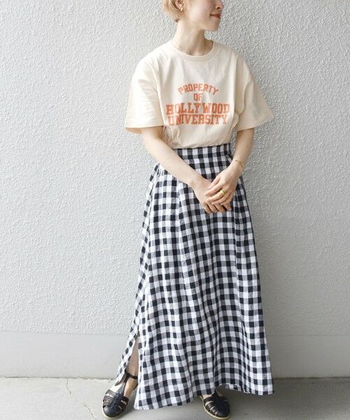 SHIPS for women / シップスウィメン Tシャツ | 【SHIPS any別注】THE KNiTS: ショート スリーブ ロゴ TEE | 詳細26