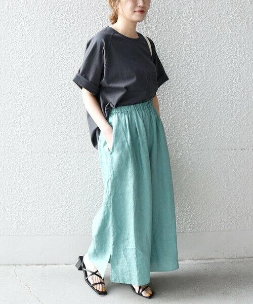 SHIPS for women / シップスウィメン カットソー | SHIPS any:〈抗菌消臭〉USAコットン ラグラン TEE | 詳細20