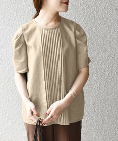 SHIPS / シップス シャツ・ブラウス | *レーヨンリネンタックスリーブブラウス◇