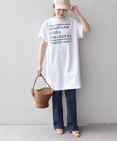 *【SHIPS別注】Goodwear Aラインチュニック◇