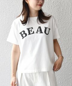 *フレンチロゴカレッジショートTEE◇