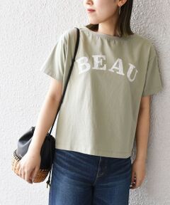 *フレンチロゴカレッジショートTEE◇