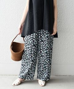 SHIPS / シップス その他パンツ | 〈手洗い可能〉プリントツイルドロストパンツ◇