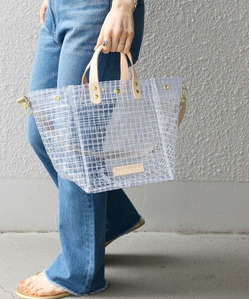 SHIPS for women / シップスウィメン ショルダーバッグ | The Container Shop: PVC スクエア 2WAY ショルダー バッグ | 詳細12