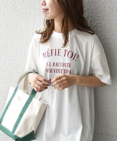 SHIPS / シップス Tシャツ | SHIPS any: エスプリ ロゴ Tシャツ