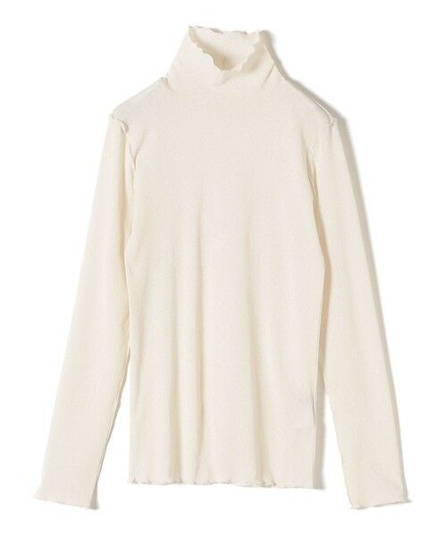 SHIPS / シップス カットソー（半袖以外） | 〈手洗い可能〉ドライタッチ リブ タートル | 詳細9