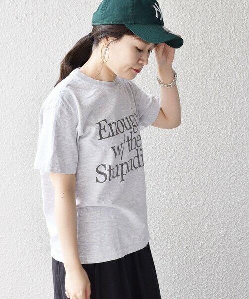 SHIPS for women / シップスウィメン Tシャツ | 【SHIPS別注】Odub:カラーロゴTEE◇ | 詳細9