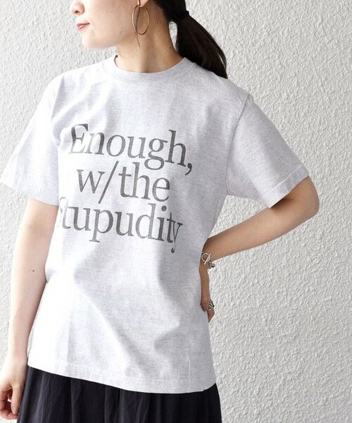 SHIPS for women / シップスウィメン Tシャツ | 【SHIPS別注】Odub:カラーロゴTEE◇ | 詳細11