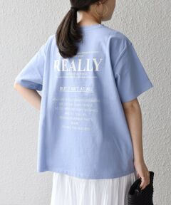 SHIPS / シップス Tシャツ | 〈UVカット〉USAコットン半袖プリントTシャツ◇