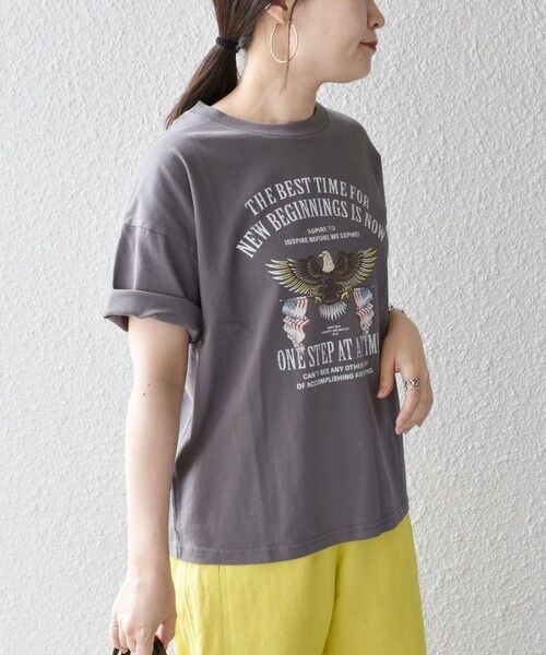 SHIPS for women / シップスウィメン Tシャツ | 81BRANCA:ロックTEE | 詳細6