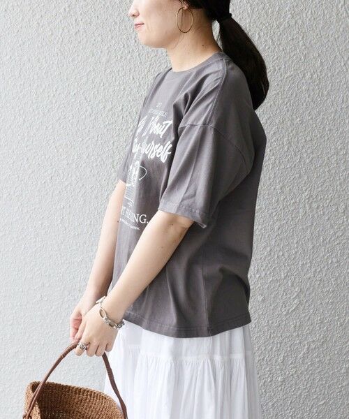 SHIPS for women / シップスウィメン Tシャツ | 81BRANCA:ロックTEE | 詳細15