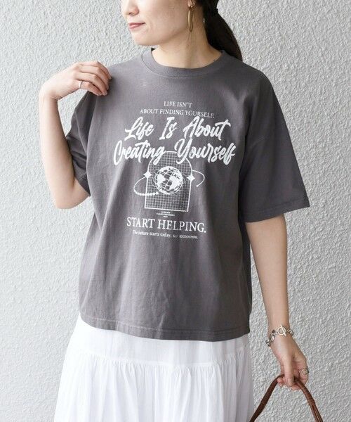 SHIPS for women / シップスウィメン Tシャツ | 81BRANCA:ロックTEE | 詳細17