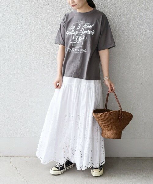 SHIPS for women / シップスウィメン Tシャツ | 81BRANCA:ロックTEE | 詳細18