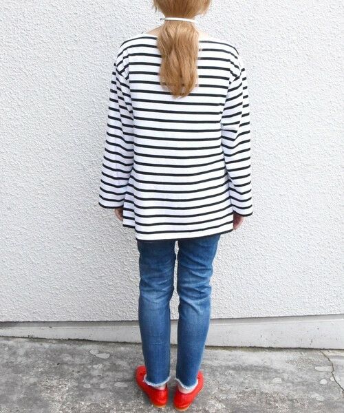 SHIPS for women / シップスウィメン カットソー | 【SHIPS any別注】Le minor: ボーダー TEE 22FW | 詳細10
