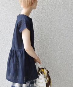 SHIPS / シップス Tシャツ | SHIPS any:〈ウォッシャブル〉ホール レース ペプラム TEE