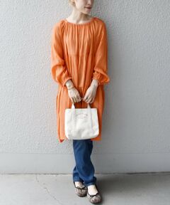 SHIPS / シップス チュニック | SHIPS any:〈ウォッシャブル〉ボイル ティアード チュニック ワンピース