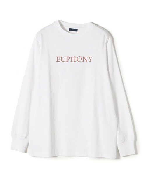 SHIPS for women / シップスウィメン カットソー（半袖以外） | *バリエーションロゴロングスリーブTEE◇ | 詳細1