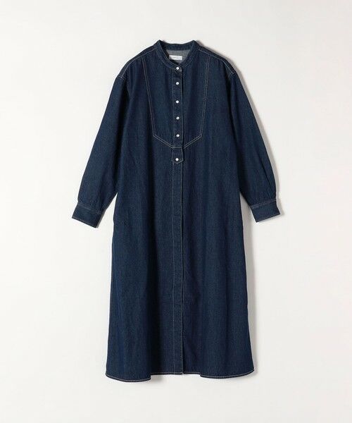 SHIPS / シップス ロング・マキシ丈ワンピース | SHIPS any:〈洗濯機可能〉デニム ブザム シャツ ワンピース［SHIPS any DENIM］ | 詳細30