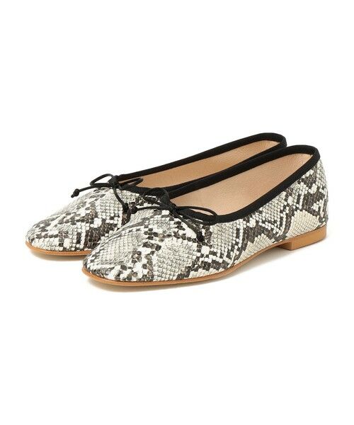 SHIPS / シップス バレエシューズ | REMME: パイソン ディープカット バレエシューズ | 詳細2
