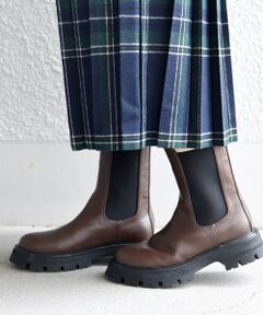 SHIPS / シップス ブーツ（ショート丈） | SHIPS any: トラックソール サイド ゴア ブーツ