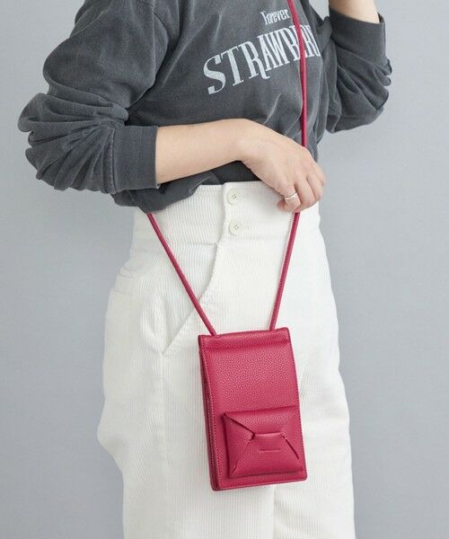 SHIPS for women / シップスウィメン ショルダーバッグ | 【PINK RIBBONチャリティー別注】ADD CULUMN:PAKET MULTI◇ | 詳細15