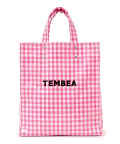 SHIPS / シップス トートバッグ | TEMBEA:ギンガムチェックペーパートート