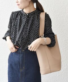 SHIPS / シップス シャツ・ブラウス | *〈手洗い可能〉パール モチーフ ボウタイ ブラウス◇