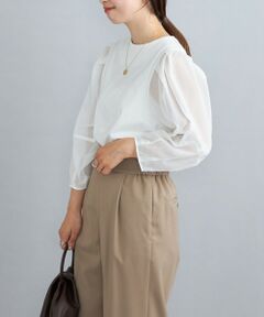 SHIPS / シップス カットソー（半袖以外） | シアースリーブデザインプルオーバー