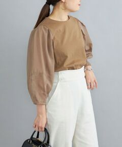 SHIPS / シップス カットソー（半袖以外） | シアースリーブデザインプルオーバー