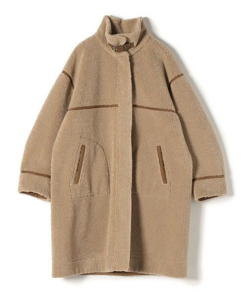 SHIPS / シップス その他アウター | フェイクムートン リバーシブル スタンドカラー ミディコート◇ | 詳細27