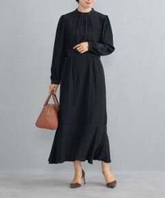 SHIPS / シップス ロング・マキシ丈ワンピース | 〈手洗い可能〉カッセンマーメイドワンピース