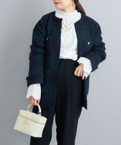 SHIPS / シップス セットアップ | 【SHIPS別注】John branigan:ツイード 羽織 ジャケット◇