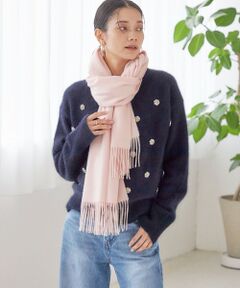 SHIPS / シップス マフラー・ショール・スヌード・ストール | ソリッド カシミヤ ストール