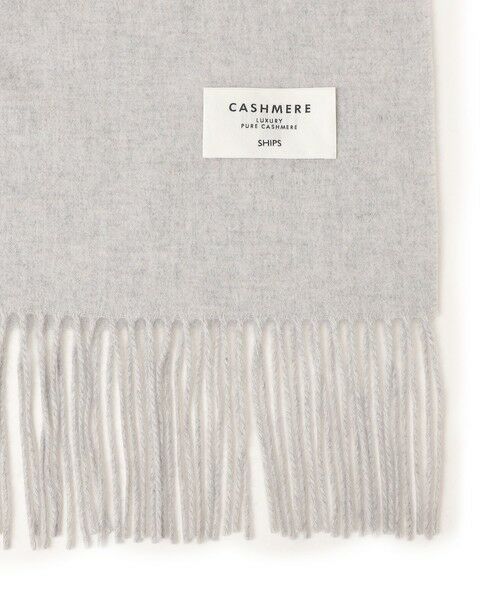 SHIPS / シップス マフラー・ショール・スヌード・ストール | ソリッド カシミヤ ストール | 詳細15