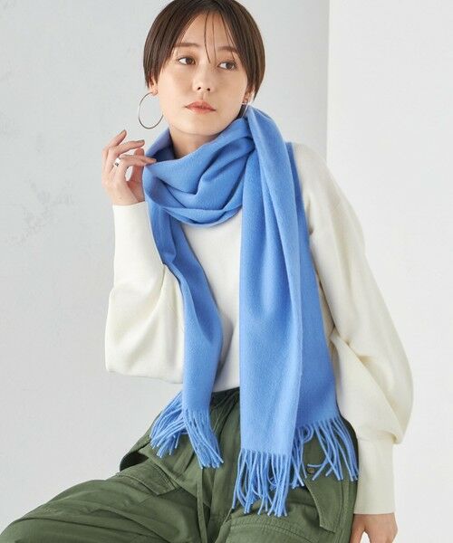 SHIPS / シップス マフラー・ショール・スヌード・ストール | ソリッド カシミヤ ストール | 詳細24