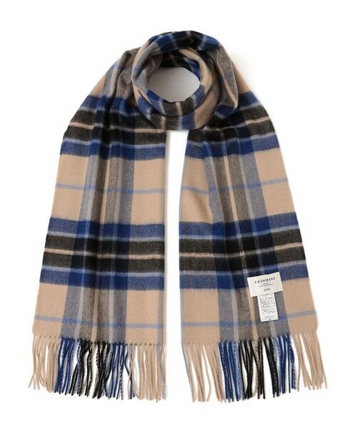 SHIPS / シップス マフラー・ショール・スヌード・ストール | チェック カシミヤ ストール | 詳細20