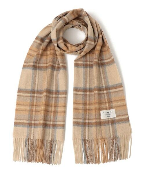 SHIPS / シップス マフラー・ショール・スヌード・ストール | チェック カシミヤ ストール | 詳細25