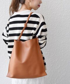 SHIPS / シップス トートバッグ | SHIPS any: デザイン ハンドル スクエア トートバッグ