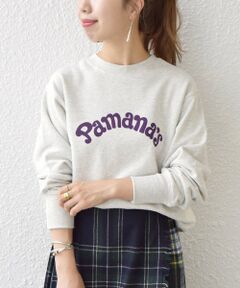 【SHIPS any別注】THE KNiTS: デザイン ロゴ スウェット