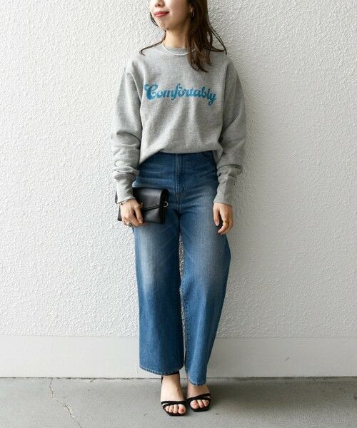 SHIPS for women / シップスウィメン スウェット | 【SHIPS any別注】THE KNiTS: デザイン ロゴ スウェット | 詳細25