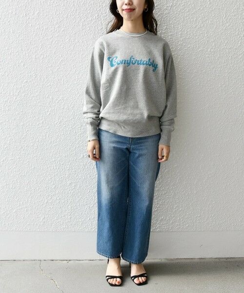 SHIPS for women / シップスウィメン スウェット | 【SHIPS any別注】THE KNiTS: デザイン ロゴ スウェット | 詳細29